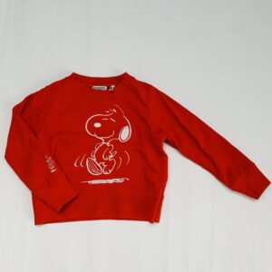 Sweater rood Snoopy Essentiel 6jr