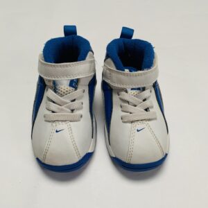 Sneakers wit/blauw Nike maat 19
