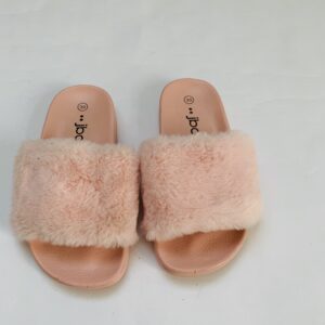Fluffy slippers pink JBC maat 30