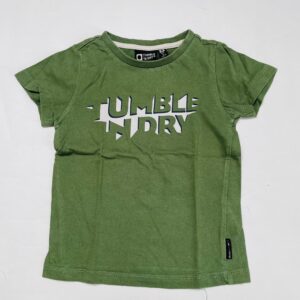 T-shirt logo groen Tumble ‘n Dry 1,5-2jr / 92