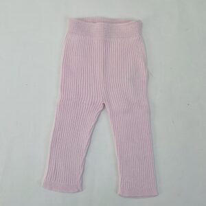 Legging  tricot geribd pink Wedoble 6m / 68