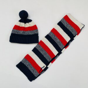 Set muts 46cm + sjaal stripes Mayoral