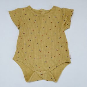 Romper shortsleeve reliëf confetti Tiny Cottons 18m