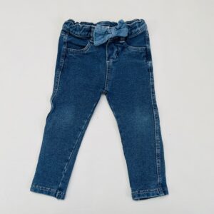 Aanpasbare skinny jeans strik Natini 12m