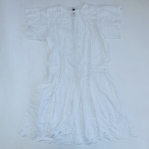 Wit kleedje kanten look + onderkleedje wit Stella McCartney 12jr