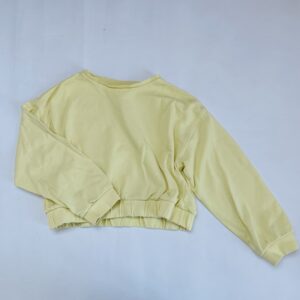 Crop sweater pastel geel Zara 10jr / 140