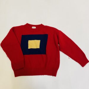 Rode gebreide sweater Bobo Choses 10-11jr / 148