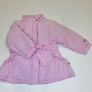 Ribfluwelen gevoerd jasje pink Ducky Beau 6-9m / 68