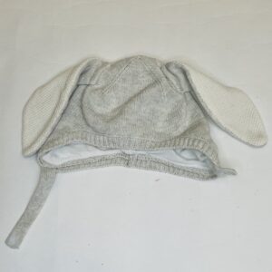 Muts tricot konijnenoortjes H&M 3-4jr / 98/104