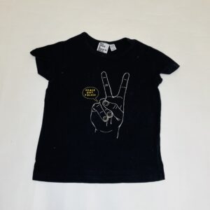 T-shirt peace out Six hugs and Rock ‘n Roll 86/92