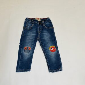 Aanpasbare jeansbroek funny patches Levi’s 12m