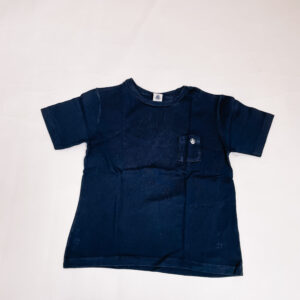 Basic t-shirt donkerblauw Petit Bateau 8jr / 128