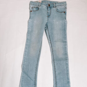 Aanpasbare jeansbroek lichte denim skinny Zara 3-4jr / 104