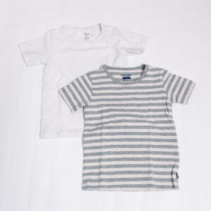 2x t-shirt wit/stripes Woody 2jr / 92