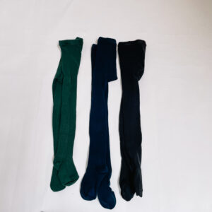 3x kousenbroek zwart/donkerblauw/groen Filou & Friends maat 25/27