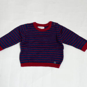 Tricot sweater red stripes Mayoral 1-2m / 60