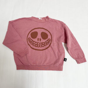Sweater skelet pink Little Man Happy 6-7jr