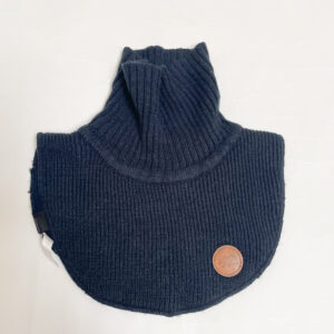 Winterkraagje donkerblauw tricot H&M 92/128