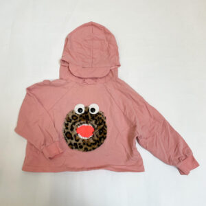 Hoodie fluffy monster Wauw Capow by BangBang 7-8jr
