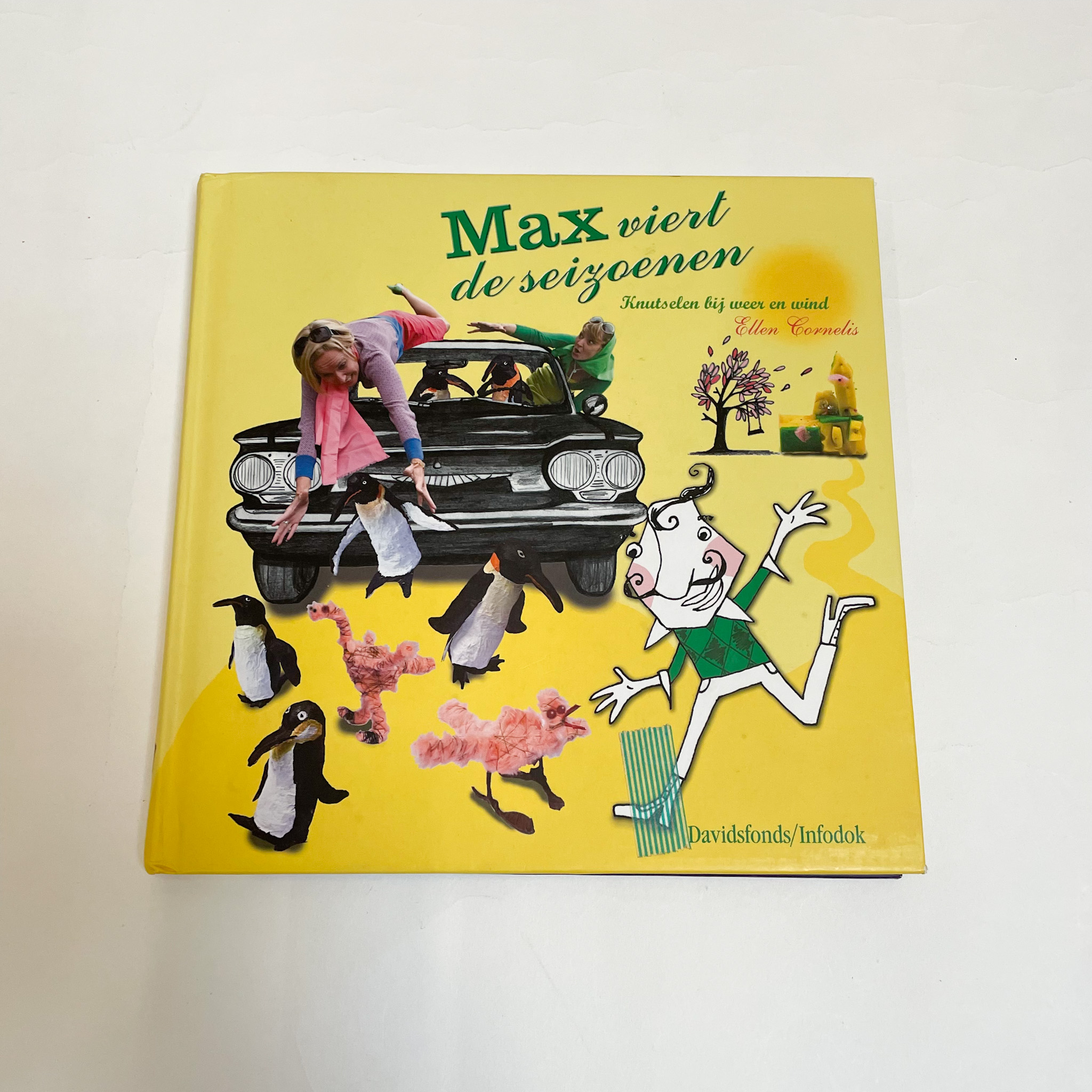 overdracht dealer Mart Boek Max viert de seizoenen – knutselen bij weer en wind – Funky-Monkey.be