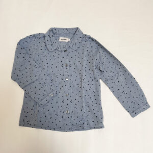 Blouse embroidered hearts Filou & Friends 5jr