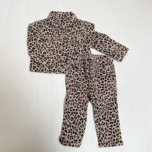 Setje jacket + broek leopard Baby Gap 12-18m