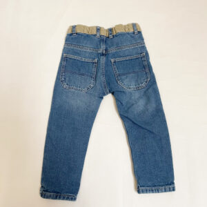 Aanpasbare jeansbroek met beige boord Zara 3-4jr / 104