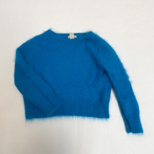 Crop sweater teddy blue Bellerose 6jr