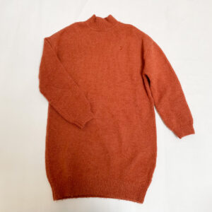 Gebreide sweaterdress bruin Nachtwacht by JBC 140