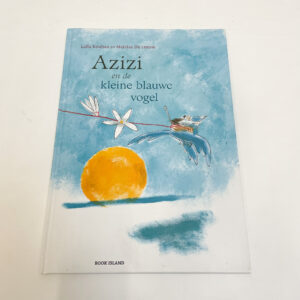 Boek Azizi en de kleine blauwe vogel