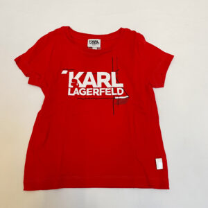 T-shirt rood Karl Lagerfeld 2jr / 86