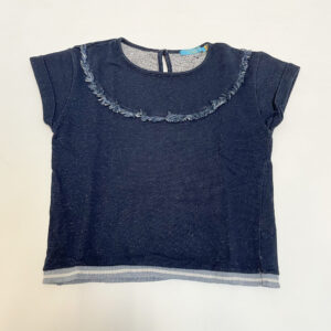 T-shirt frizzle met glitterdetail Fred & Ginger 140