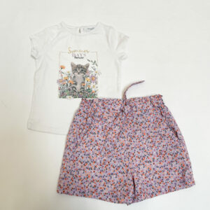 T-shirt + shortje summer days Frizzle by Bel & Bo 86