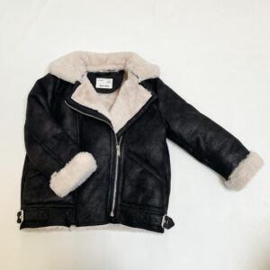 Faux leather jacket met teddy binnenin Zara 7jr / 122