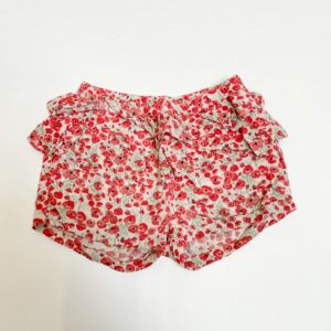 Shortje red flowers H&M 68