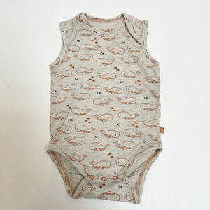 Romper sleeveless whale Cuddles and Smiles 9-12m / 74/80