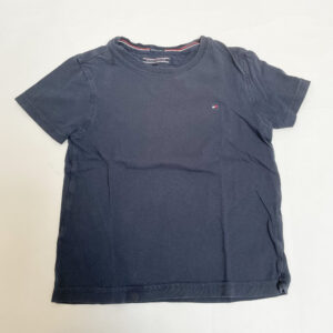 Basic t-shirt donkerblauw Tommy Hilfiger 98