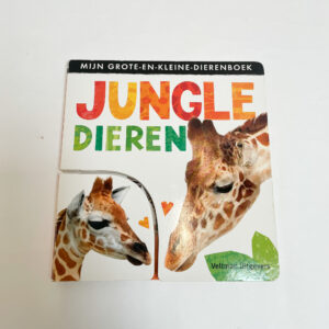 Kartonnen boekje jungle dieren