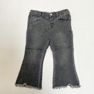 Flared jeans zwart aanpasbaar Zara 18-24m / 92