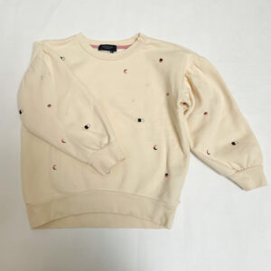 Sweater embroidery beige Scotch and Soda 14jr