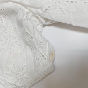 Kleedje shortsleeve wit embroidery Zara 10jr / 140