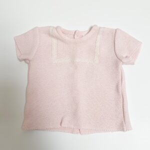 Truitje shortsleeve tricot pink Rochy 6m