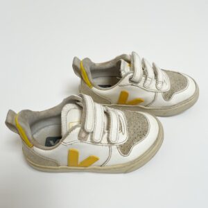 Sneakers wit/geel Veja maat 25