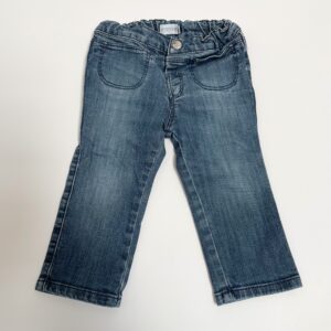 Aanpasbare jeansbroek met zakjes vooraan P’tit Filou 80