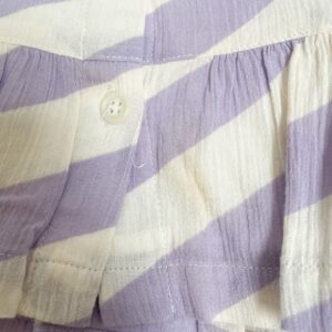 Kleedje sleeveless lila stripes Filou & Friends 2jr