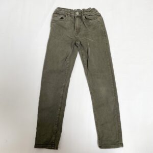 Denim broek groen skinny fit aanpasbaar Zara 10jr / 140
