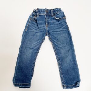 Aanpasbare donkere jeansbroek Tommy Hilfiger 92