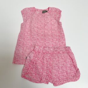 Tweedelige set kleedje + bloomer pink Kidscase 6m / 68