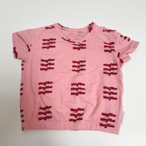 T-shirt hey you pink Tiny Cottons 18m