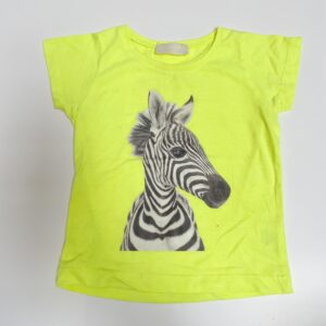 T-shirt fluo zebra Simple Kids 2jr